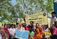 वन विभाग ने वन्यजीव द्वारा पहुंचाए गए जान- माल के नुकसान का किया भुगतान।