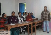 बुनियादी साक्षरता परीक्षा आयोजन में 90 महिलाओं ने लिया हिस्सा, अक्षर आंचल योजना के तहत आयोजित की गई परीक्षा।