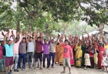 जल संसाधन विभाग के नोटिस के खिलाफ सड़कों पर उतरी महिलाएं, एक हजार से अधिक परिवारों में मचा हड़कंप।