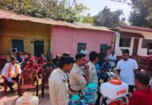 वनाग्नि से जंग के लिए तैयारी तेज, वीटीआर में विशेष प्रशिक्षण शिविर आयोजित, आधुनिक उपकरणों से लैस हुए वनकर्मी।