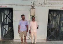 एक नक्सली को पुलिस ने किया गिरफ्तार।