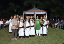 वाल्मीकि विहार में गूंजे लोकसुर, आदिवासी नृत्य-संगीत ने पर्यटकों को किया मंत्रमुग्ध।