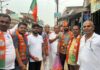 भाजपा के विभिन्न राज्यों में प्रचंड जीत को लेकर कार्यकर्ताओं के द्वारा खुशी का किया इजहार।