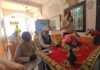 शिक्षा संकल्प यात्रा की टीम के द्वारा मार्शल अकादमी के छात्रों को लक्ष्य के प्रति किया संकल्पित।