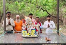 वाल्मीकि आश्रम में 18 जून को होगी लव-कुश प्रतिमा की प्राण प्रतिष्ठा।