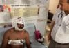 जंगल किनारे खेत गए किसान पर भालू का खूनी हमला, जबड़ा फाड़ा, सिर और सीने पर किए वार।