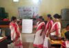 सेविकाओं को दी गई मातृ शिशु पोषण का प्रशिक्षण।